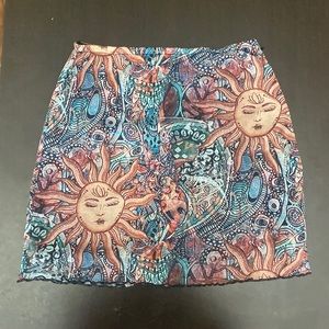 Shein multicolored skirt. Size small.